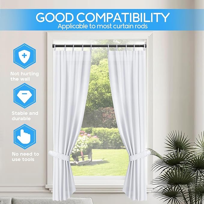 Shower Curtain Rod Black Tension Rod 45 to 77 Inch 2PCS Spring Curtain Rod Shower rod Non Slip shower curtain rod 1pcs for Windows No Drilling Adjustable Tension Rods of Curtain Window Closet Kitchen