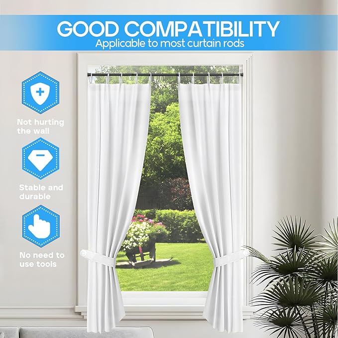 1 Pack Spring Tension Rods 33-59 Inches, 5/8 Inch Diameter Black No Drill Spring Loaded Adjustable Extendable, Small Short Tension Curtain Rod for Windows Kitchen Doorway Closet Cupboard