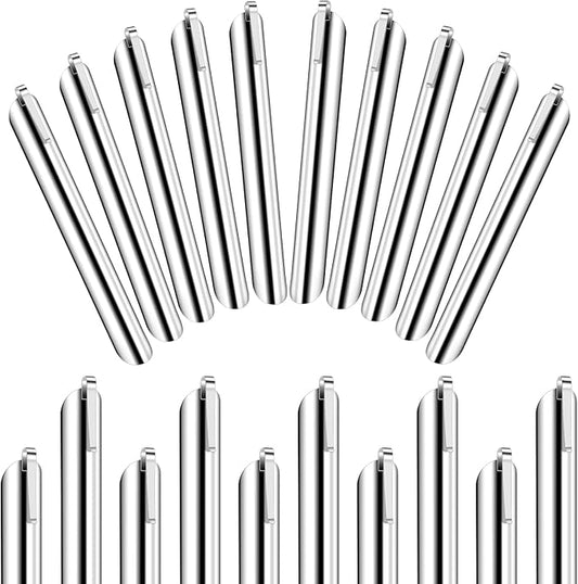 Crumbers for Servers, Crumb Sweepers, High Quality Stainless Steel Crumber with Storage Clip, Reuseable Table Food Scraper, Bread Crumb Tool for Waiters Servers Waitresses Accessories (20PACK, Silver)