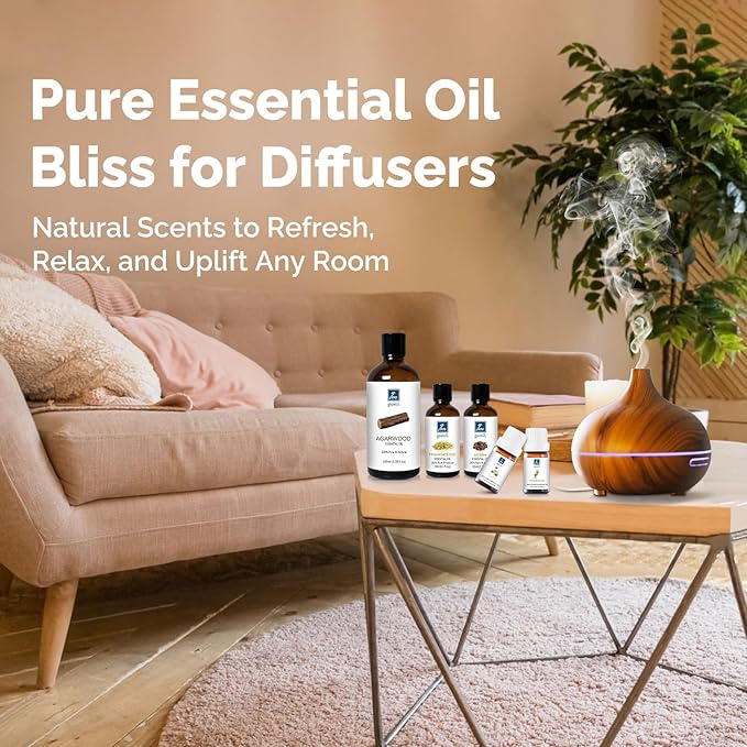 Vetiver Essential Oil - Pure Organic Essential Oil for Diffuser, Spray, Skin, Hair, Massage, DIY Candles & Soap - 10mL