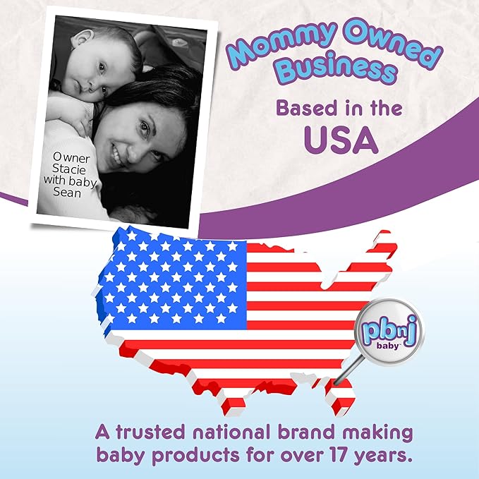 PBnJ Baby Stroller Hooks, 2-Pack Organizer Clips for Travel, Purses, Shopping, Diaper Bags