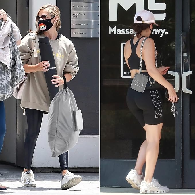 2 Pcs Travel Laundry Bags, JHX Dirty Clothes Organizer【Upgraded】with Handles and Aluminum Carabiner, Collapsible Laundry Bag for Travel, Camp, Fitness, and Students（Grey） 24"L x 21"W