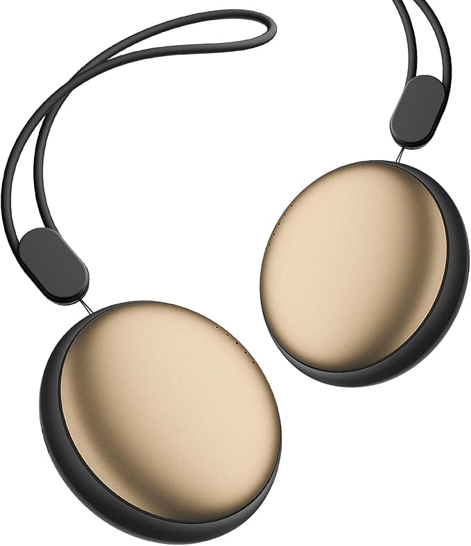 Pocket Size Hand Warmers Rechargeable 2 Pack,20Hrs Long Safe Heat,0.5S Instant Heating,Ultra Thin Electric Hand Warmers,5 Levels Heating Fits in Gloves, Hunting Camping Hiking Essentials