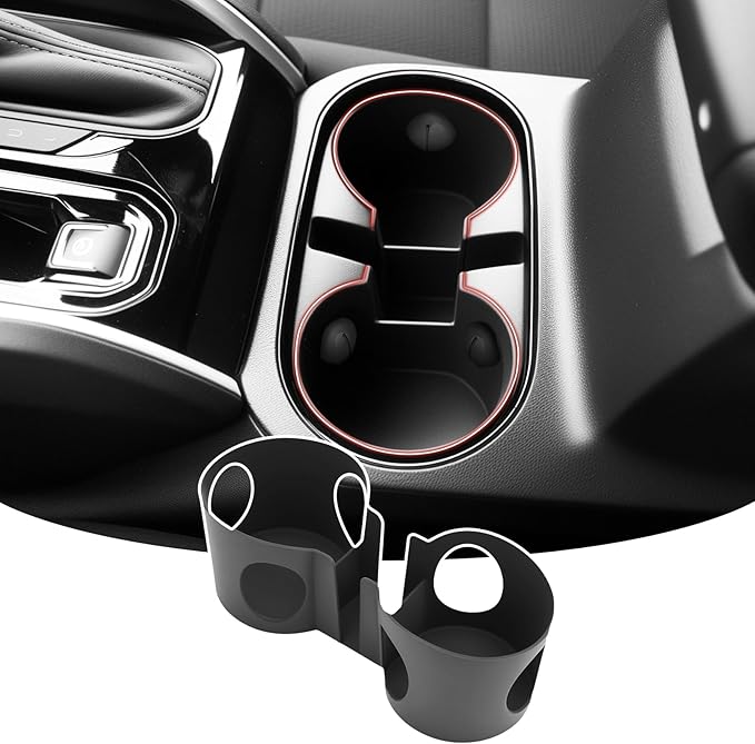 Cup Holder Coaster Fit for 2023-2025 Chevy Colorado Accessories Cup Holder Mat Pad Inserts Interior CupHolder Liner for 2024 Chevrolet Colorado(for Colorado)