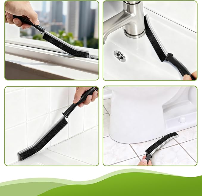 100-inch Duster with Extension Pole, 9-in-1 Cobweb Duster Kit Includes Spider Web Brush & Flat Gap Cleaner for High Ceiling, Fan, Under Appliances, Car, Home Deep Cleaning