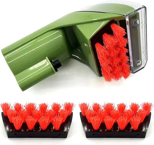 1400B Little Green 3" Tough Stain Brush Tool Replacement for Bissell Little-Green Upright & Portable Carpet Cleaners for 1400B 1425 3860 4075 1400W 1400 1844 2290A Series, 1 Brush, 2 Replacement Brush