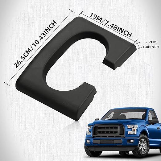 Center Console Cup Holder Replacement Pad Black Compatible with Ford F150 2004-2014 Center Console Cup Holder Pad