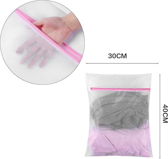Garment Bags for Hanging Clothes (Set of 12) Suit Bags for Closet Storage, Plastic Waterproof Suit Cover Bag with Zipper for Coats, Jackets, Shirts 24'' x 40''