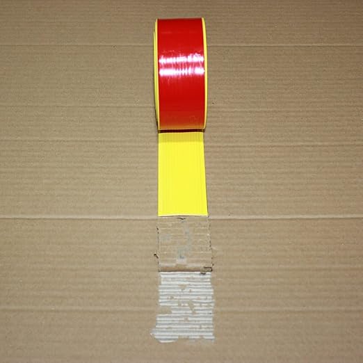 Anti Slip Tape 2 Inch Wide, Waterproof Grip Adhesive Tape, Heavy Duty High Traction Friction for Indoor/Outdoor Steps (33 Ft/Yellow).