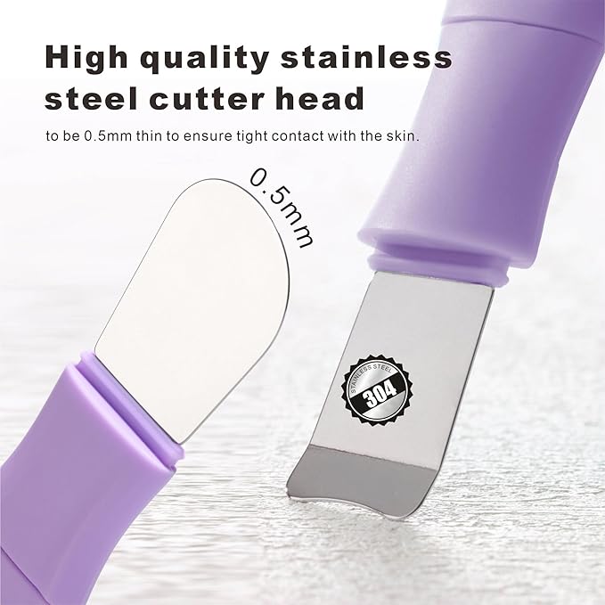 Blackhead Remover Tools, Black Head Remover for Face Nose, Silicone Face Scrubber Pore Cleaning Brush Mask Applicator for Daily Skin Care, Deep Clean Master Skin Care Tool for Women Men (Purple)