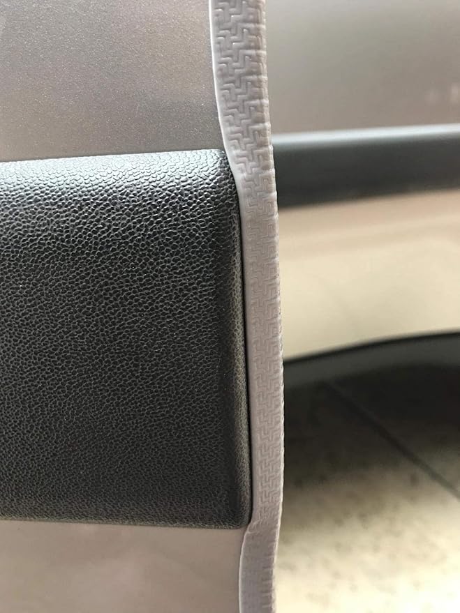 Winunite 65.6ft(20m) Car Door Edge Guards Light Gray– Fits Most Vehicles, No Glue, U-Shaped, Built-in Metal Clips, Scratch and Chip Resistant – Reduces Dings in Parking Lots