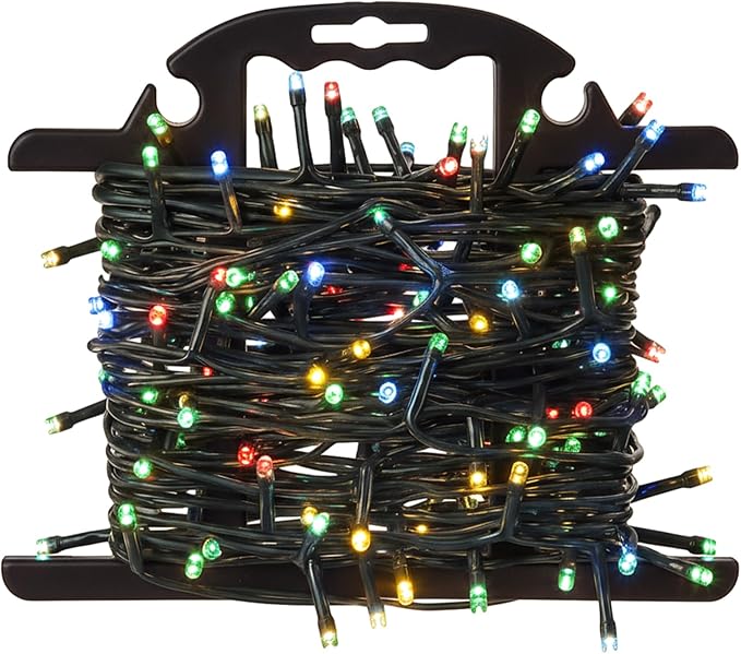 Ripeng 1 Pcs ABS Heavy Duty Extension Cord Storage Reel, Portable Christmas Light Storage Cord Organizer, Portable Hose Organizer Wrap-holds 100 Feet, H-shape Reel (Black)