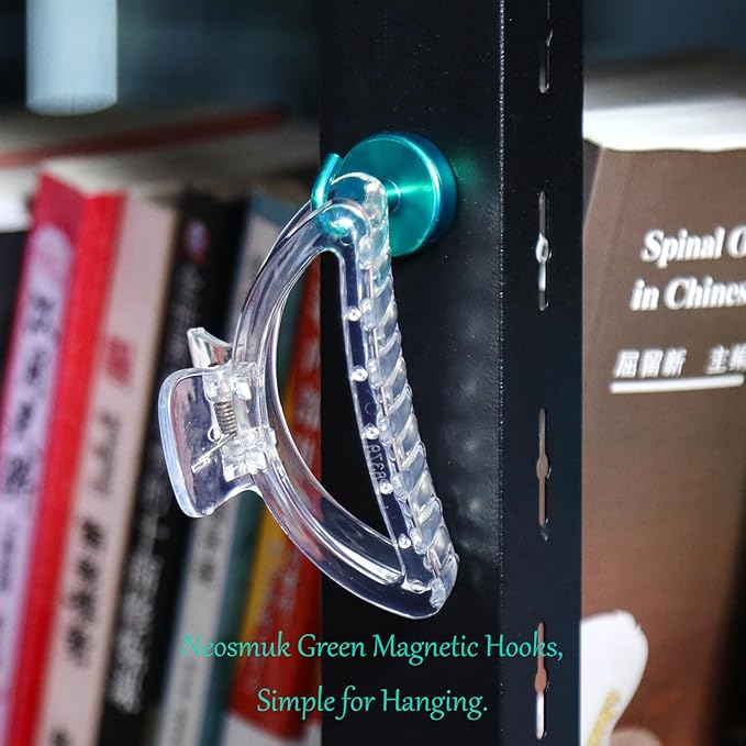 Neosmuk Magnetic Hooks, Cruise Ship Essentials, 26#,Green