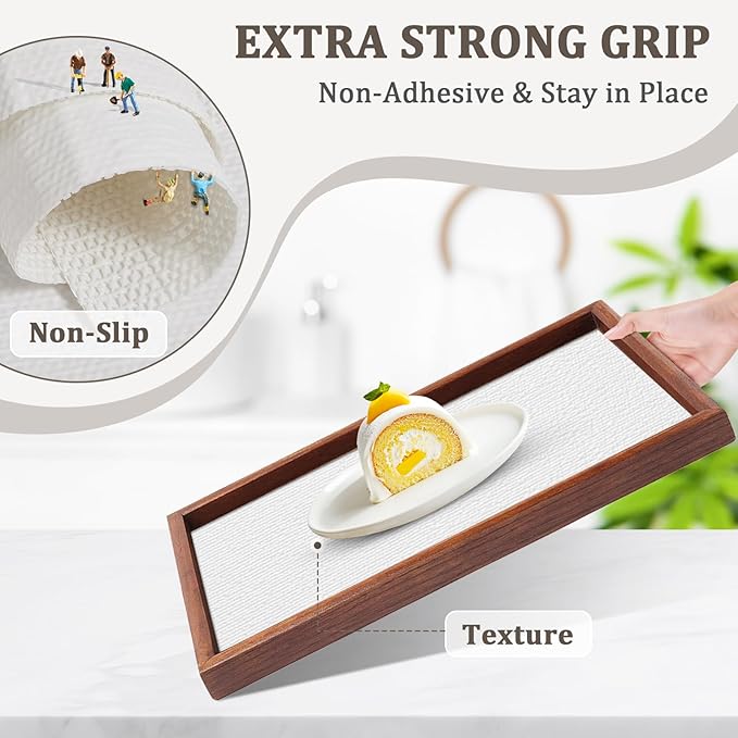 12" x 240" Shelf and Drawer Liner for Kitchen Cabinets Non-Adhesive Easy Cut Non-Slip Shelves Paper, Durable Washable Cupboards Liners Protector Cabinet Bathroom Drawers Pantry Shelving, White