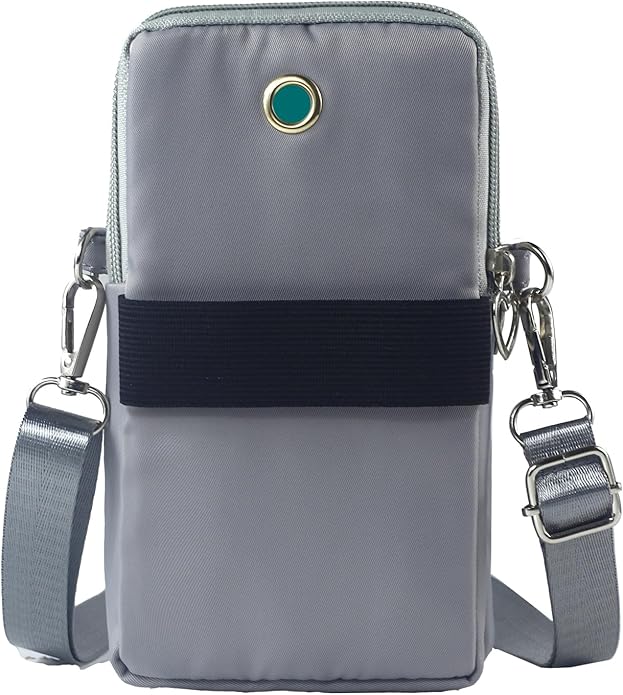 JANKS Small Crossbody Bag for Women - Mini Phone Purses with Crossbody Strap and Wallet - Nylon Arm Bag