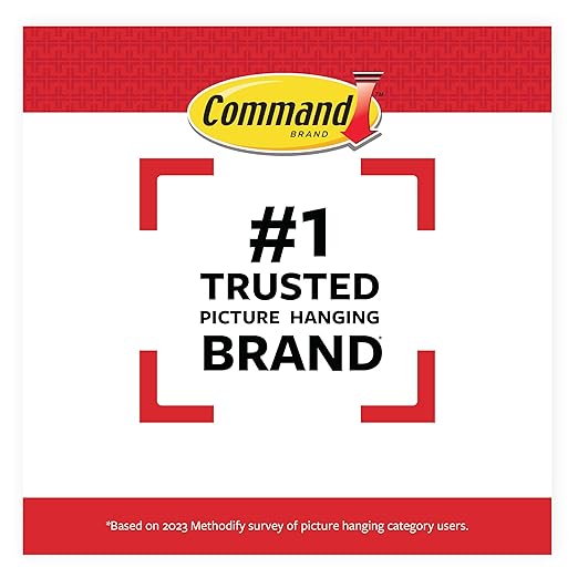 Command 15 lb Large Picture Hanging Strips 28 Pairs (56 Strips), Damage-Free Hanging Picture Hangers, No Tools Wall Hanger for Home Decor, White Adhesive