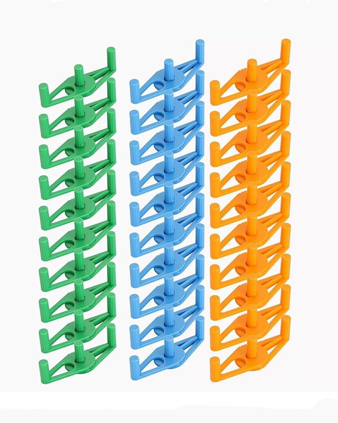 30Pcs Plant Stem Trainer Low Stress Training Clips Stem Bender Clips for Climbing Adjustable Bud Clips Plant Bender Plant Training Clips Plant Root Bender for Gardening
