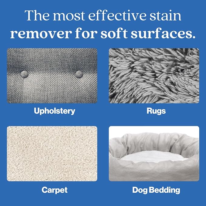 Oxy Pet Carpet Cleaner Spray | Pet Stain Remover for Pet Urine, Cat Pee, Dog Poop | Deep Spot Treating Action on Carpeting, Upholstery, Laundry, Pet Beds & More (160 Fl Oz)