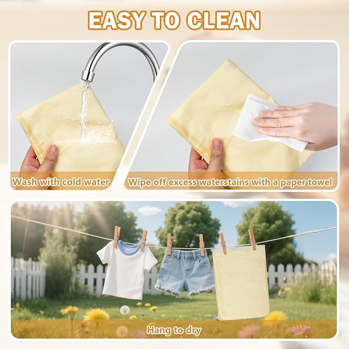 Beeswax Bread Bags for Homemade Bread, 2-Pack Reusable Sourdough Bread Storage Bags - 13x17 Inch Eco-Friendly Food Wrap, Linen Bread Bag Alternative, Beeswax Food Storage