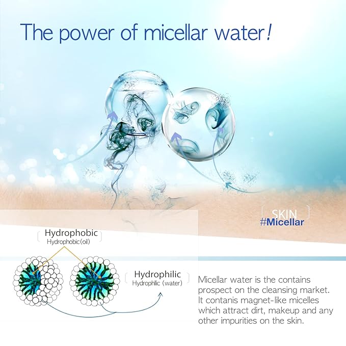 Epielle Micellar Makeup Remover Wipes, Gentle & Hydrating Daily Facial Cleanser Towelettes, Remove Waterproof Mascara, Hypoallergenic & Alcohol-Free, Stocking Stuffers, 30 Count (Pack of 4)