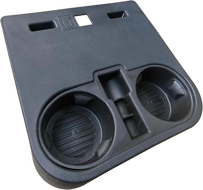 Front Center Console Cup Holder Replace for HC3Z-2813562-AB Compatible with 2015-2020 Ford F150 2017-2022 F250 F350 F450 Super Duty