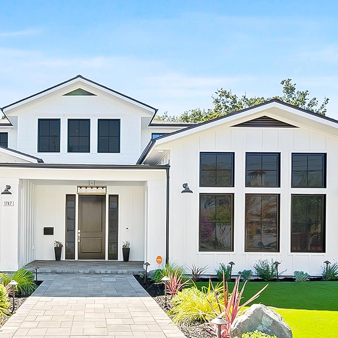 Window Film Privacy One Way Window Tint for Home Reflective See Out not in Light Heat Blocking for Doors and Windows(Black 23.6X196.8)