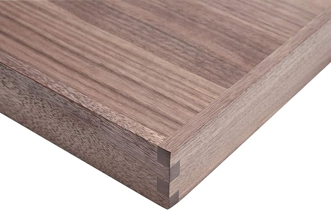 pandapark Wood Organizer Tray, Black Walnut, Desk & Drawer Storage Box (Walnut Master)