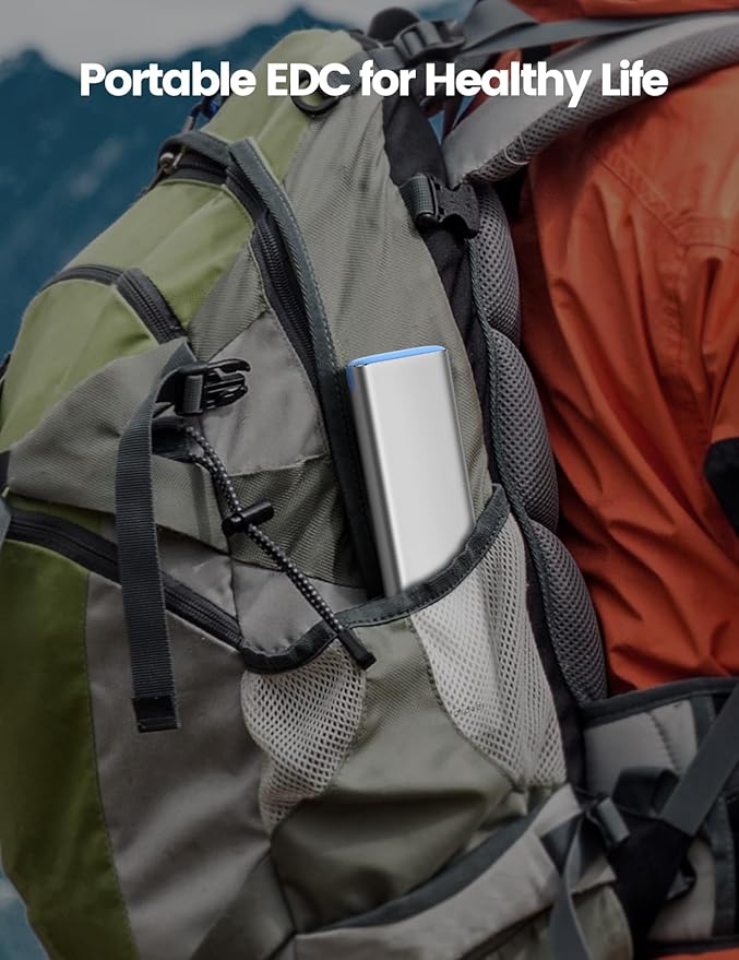 VAYDEER Metal Weekly Pill Organizer – Moisture-Proof Travel Pill Organizer with Built-in Desiccant Chamber and Airtight Lids – Large-Capacity Pill Box for Vitamins, Medicines & Supplements (Rose Gold)