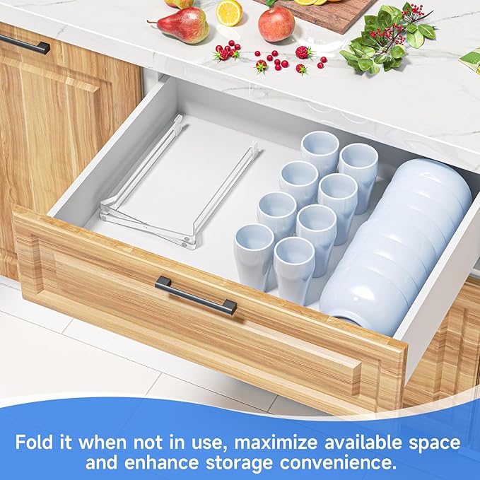 Water Bottle Drying Rack, Baby Bottle Dryer Rack, Stainless Steel Bottles Drying Rack, Collapsible Cup Rack Dryer, Kitchen Cup Storage for Travel Bottles, Reusable Bags (Silver)