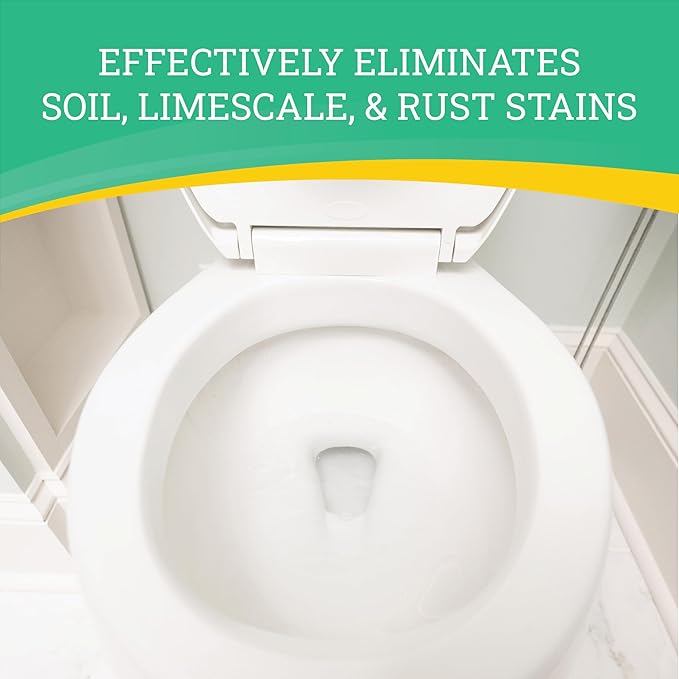 Zep Home Pro Pro-Strength Stain Eliminator Toilet Bowl Cleaner - 24 FL OZ (1 Pack) - Dissolves Tough Limesacle and Rust Stains
