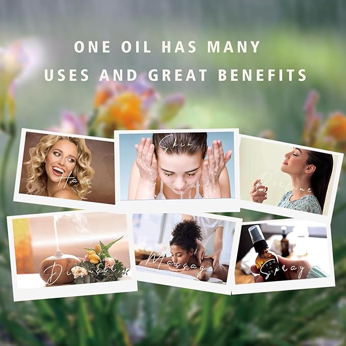 Thyme Oil - 100% Pure Essential Oil for Skin, Hair, Diffuser & DIY Crafts - 10mL Natural Herbal Scent