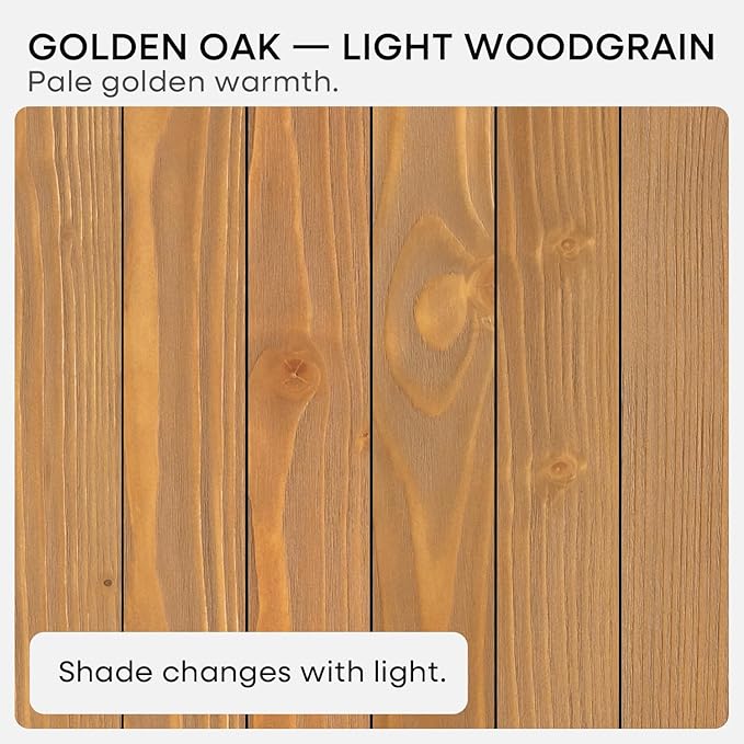 Homeforia 48 inch Golden Oak Floating Shelf, High End Solid Real Wood 48inch Small Floating Shelves for Wall Mounted, Oak Wooden 48in Floating Shelves, Heavy Duty Bracket, 48 X 6.5 X 1.75 in, Set of 3