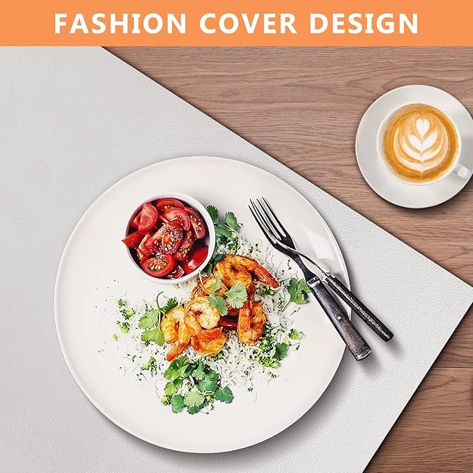 WochiTV Shelf Liner for Cabinets, Drawer Non Adhesive Non Slip Foam Mat for Kitchen, Pantry, Bathroom, Cupboard, Garage, Closet, Shelves, Drawer, Tool Box, White 17.5 x 354 inches