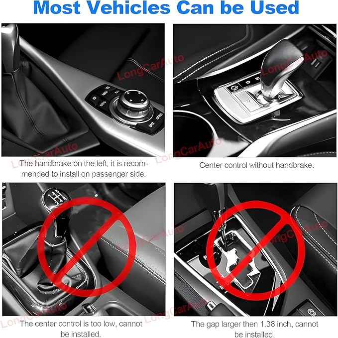 5 in 1 Car Seat Gap Filler Organizer with Wireless Charger and Cigarette Lighter, 2 Charging Cables, Retractable Charging Cords iOS Type-C USB Port Fast Charge Storage Box Cup Holder