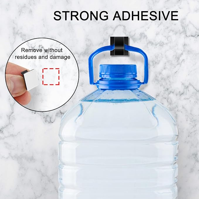 100 Pcs Cable Clips, Adhesive Cable Organizer Cord Holder Wire Clip Wire Management Self Adhesive Hooks Wire Holder for Office, Home, Black