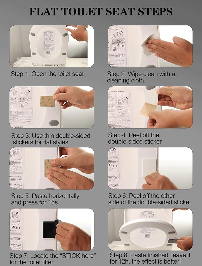 1pc-Black-Toilet Seat Lifter, Toilet Lid, Toilet Seat Handle to Lifter Toilet Cover Lifter, Avoid Touching Toilet Cover Handle Bathroom Accessories for Home, Office, Hotel