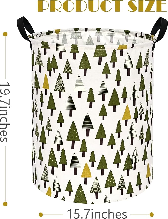 Round Laundry Basket Storage Bins Nursery Hamper Gift Baskets for Home,Office,Home Decor