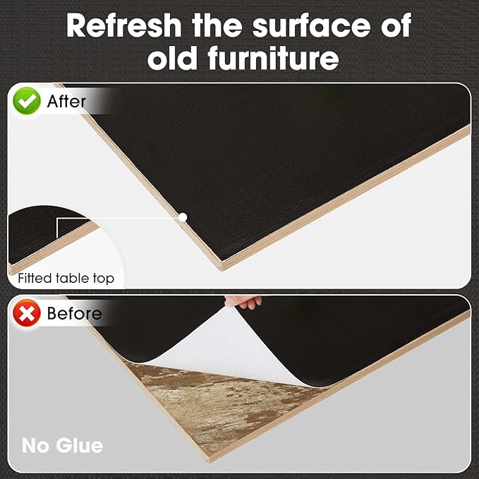 Drawer and Shelf Liner, Non-Slip Kitchen Cabinet Liners Non-Adhesive Thick Strong Grip Waterproof Washable Mats Protect Dresser Shelves Cupboard Bathroom Cabinets, Black, 12 in X 20 FT