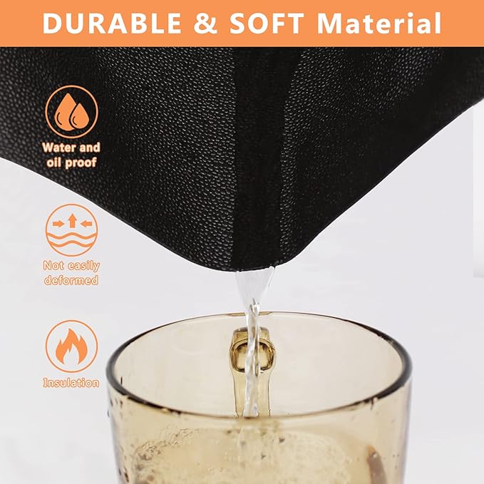 WochiTV Shelf Liner for Cabinets, Drawer Non Adhesive Non Slip Foam Mat for Kitchen, Pantry, Bathroom, Cupboard, Garage, Closet, Shelves, Drawer, Tool Box, Black 23.6 x 354 inches