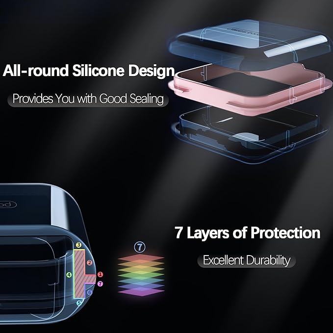 DUBSTAR Pill Box - Waterproof Portable Daily Small Case for Purses Pocket Compact Travel Medicine Holder for Vitamins,Fish Oils,Supplements,Medication(Deep Blue)