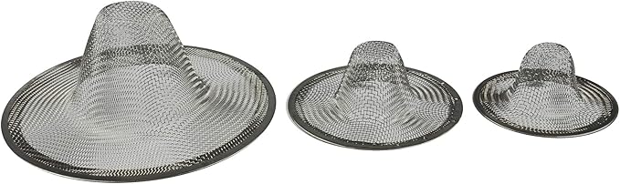 Danco 88886 Mesh Strainer Combo Pack, Variety, Stainless Steel