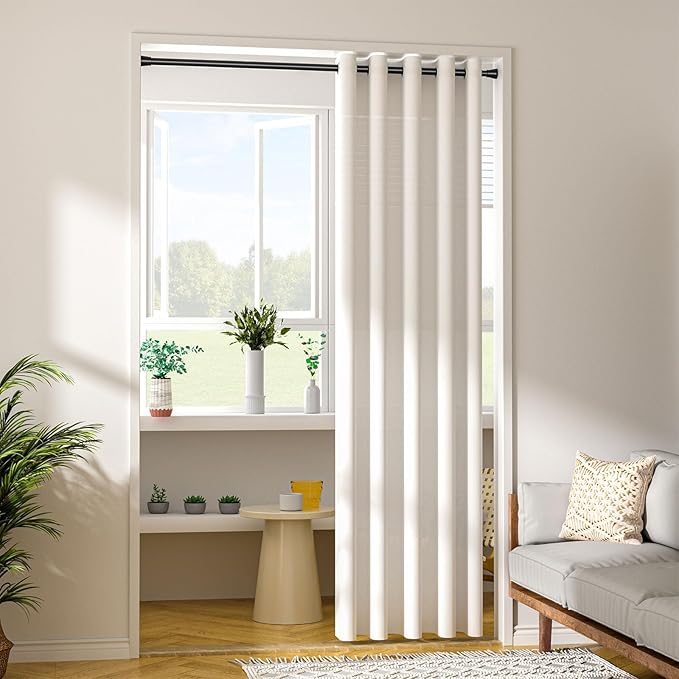Shower Curtain Rod Black Tension Rod 45 to 77 Inch 2PCS Spring Curtain Rod Shower rod Non Slip shower curtain rod 1pcs for Windows No Drilling Adjustable Tension Rods of Curtain Window Closet Kitchen