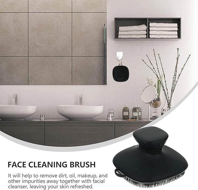 Face Scrubber 2Pack Silicone Face Scrubber for Men, Facial Cleansing Brush Silicone Face Wash Brush Manual Waterproof Cleansing Skin Care Face Brushes for and Exfoliating