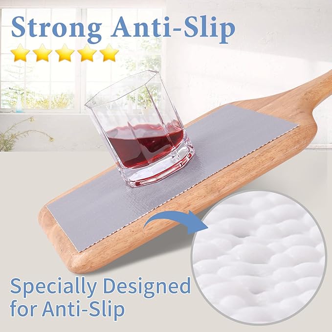 Shelf Liners for Kitchen Cabinets Non Adhesive Drawer Liner 12in x 20FT Pure Grey Thickened Shelf Liner Strong Non-Slip Easy to Clean for Tool Box Refrigerator with Knife and Tape Measure