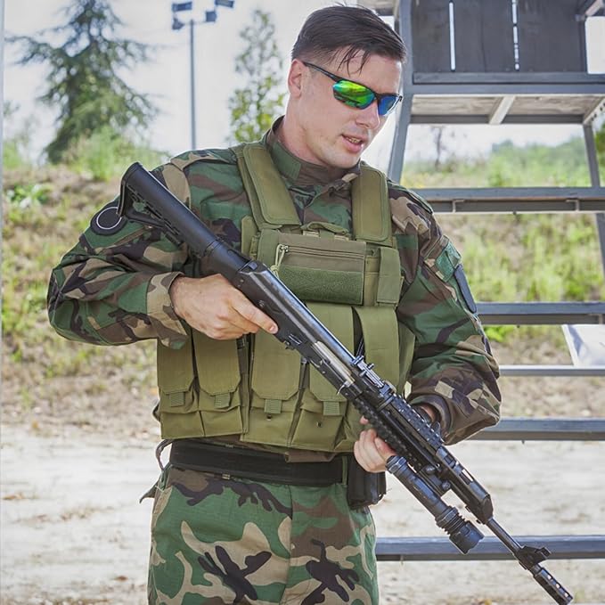 Qavctw Tactical Admin Pouch Bag with Hook and Loop Tool Storage Bag Snack Pouch Candy Bag Hanging Pouches Backpack Accessory Pouch