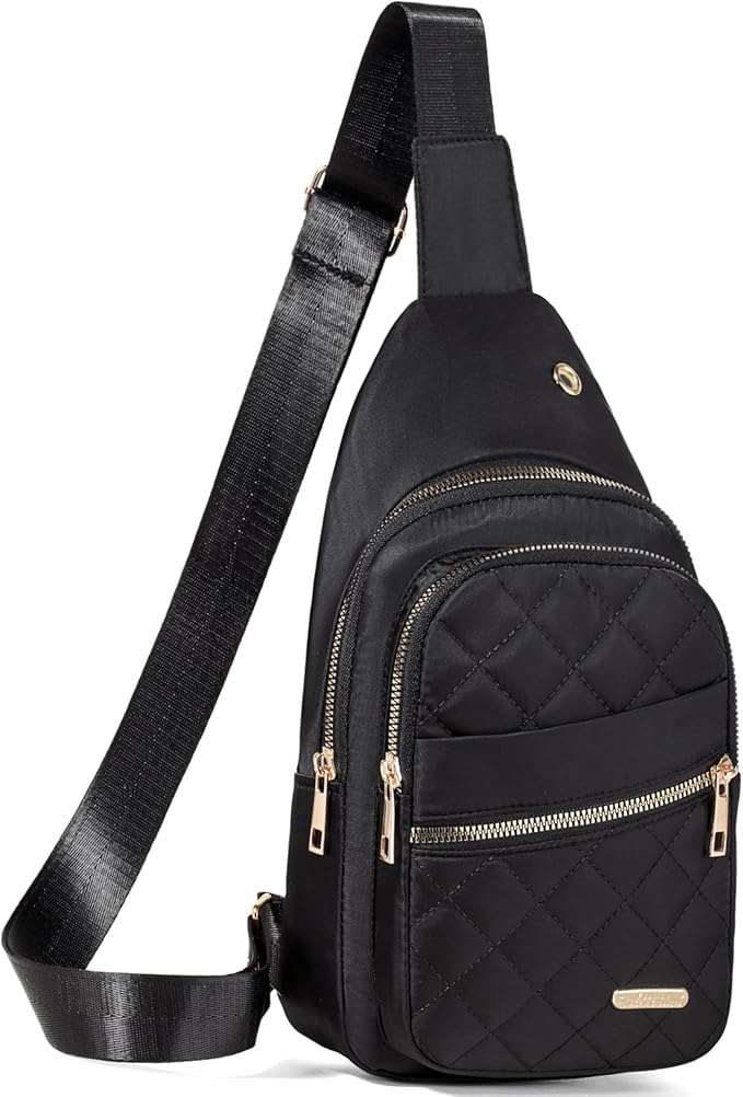 Banelu Small Sling Bag Crossbody Sling Backpack for Women Trendy, Small Fanny Pack Cross Body Bag Hiking Traveling Backpack