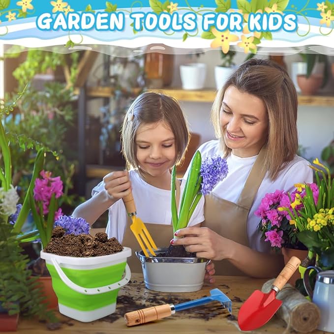 3PCS Collapsible Beach Bucket Sandbox Kit Building Toys for Kid, Small Pail for Washing Camping Fishing, Foldable Bucket Sand Pail Water Can for Garden Planting, Traveling, Beach Summer Toys Fun