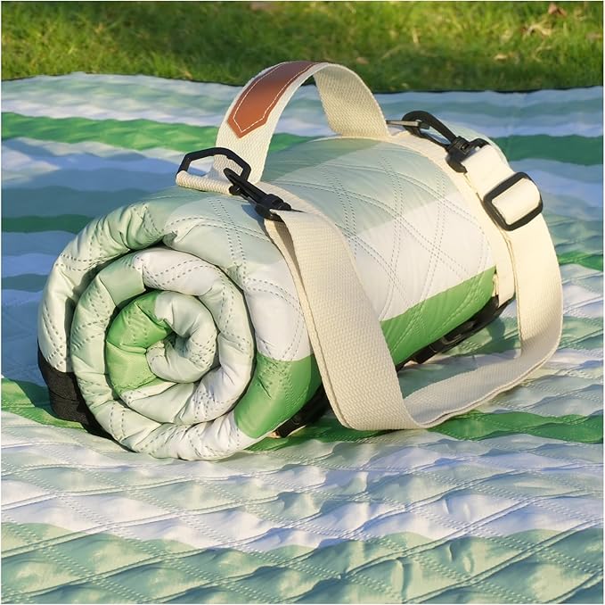 Waterproof Picnic Blanket Beach Outdoor Camping Mat Extra Large Foldable Cute Big Travel Essential Accessories Gift Park Patio Lawn Garden Grass Ground Play Music Festival Concert Must Have