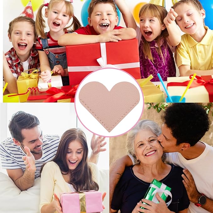 Automatic Bookmark Book Marks for Reading Women Men Kids, Silicone Bookmarks for Women Kids Book Lovers, Unique Book Markers for Reading (8-Pack Heart Bookmark)