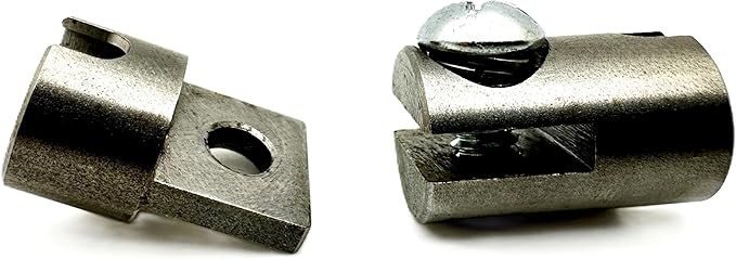 Flow Fixer 1/2” Slotted Drain Cleaner Cable Weld On Repair End, 1/2FC & 1/2MC MALE and FEMALE WELD-ON CABLE END REPAIR for 1/2" Cables. Fits All 1/2" O.D Cables, Hollow or Inner Core